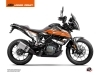 Kit Déco Moto Kombat KTM 390 Adventure Gris Orange