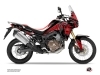 Honda Africa Twin CRF 1000 L Street Bike kommando Graphic Kit Red Black