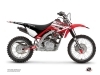 Kit Déco Moto Cross Kondor Honda 125F CRF Rouge