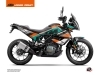 Kit Déco Moto Kontrol KTM 390 Adventure Orange Blanc