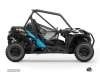 Can Am Maverick Trail UTV Kraft Graphic Kit White Blue