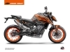 Kit Déco Moto Krav KTM Duke 790 Orange Noir