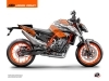 Kit Déco Moto Krav KTM Duke 890 Noir Orange