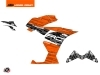 KTM 125 RC Street Bike Krav Graphic Kit Black Orange