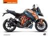 KTM Super Duke 1290 GT Street Bike Krav Graphic Kit Orange Blue