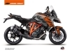 KTM Super Duke 1290 GT Street Bike Krav Graphic Kit Orange Black