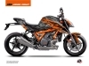 KTM Super Duke 1290 R Street Bike Krav Graphic Kit Orange Black