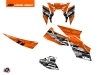 Kit Déco Moto Krav KTM Super Duke 990 Noir Orange