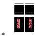 Stickers de fourche complète Moto Cross KYB V1 - 305x185mm + 185x195mm (Adaptable)