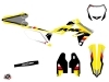 Suzuki 250 RMZ Dirt Bike Label Graphic Kit Black