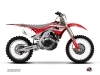 Kit Déco Moto Cross League Honda 450 CRF Gris