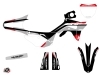 Honda 450 CRF Dirt Bike League Graphic Kit Black