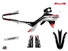 Kit Déco Moto Cross League Honda 450 CRF Noir