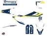 Kit Déco Moto Cross Legend Husqvarna 450 FS Bleu