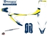 Husqvarna 701 Enduro Dirt Bike Legend Graphic Kit Blue