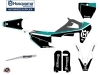 Husqvarna FC 250 Dirt Bike Legend Graphic Kit Turquoise