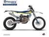 Kit Déco Moto Cross Legend Husqvarna 350 FE Bleu