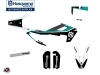 Kit Déco Moto Cross Legend Husqvarna TC 50 Turquoise