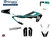 Husqvarna TC 65 Dirt Bike Legend Graphic Kit Turquoise