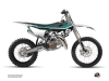 Husqvarna TC 85 Dirt Bike Legend Graphic Kit Turquoise