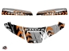 Polaris Ranger 570 UTV Lifter Graphic Kit Orange