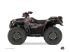 Polaris 1000 Sportsman XP Forest ATV Lifter Graphic Kit Red