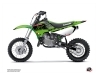 Kit Déco Moto Cross Live Kawasaki 65 KX Vert