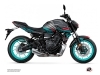 Kit Déco Moto Mantis Yamaha MT 07 Turquoise