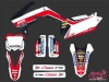 Honda 450 CRF Dirt Bike Replica Team Pichon Graphic Kit 2012