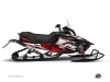 Yamaha Apex Snowmobile Mission Graphic Kit Red