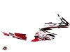 Yamaha Apex Snowmobile Mission Graphic Kit Red
