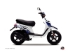 Yamaha BWS Scooter Mission Graphic Kit Blue