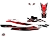 Yamaha EX Jet-Ski Mission Graphic Kit White Red