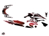 Yamaha FX Nitro Snowmobile Mission Graphic Kit Red