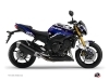 Yamaha FZ 8 Street Bike Mission Graphic Kit Blue