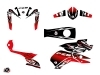 Yamaha FZ 8 Street Bike Mission Graphic Kit Red