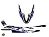 Yamaha FZR-FZS Jet-Ski Mission Graphic Kit Blue