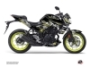 Yamaha MT 03 Street Bike Mission Graphic Kit Black Yellow