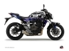 Kit Déco Moto Mission Yamaha MT 07 Bleu