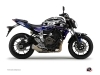 Yamaha MT 07 Street Bike Mission Graphic Kit Blue