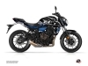 Yamaha MT 07 Street Bike Mission Graphic Kit Black Blue