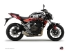 Yamaha MT 07 Street Bike Mission Graphic Kit Red