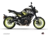 Yamaha MT 09 Street Bike Mission Graphic Kit Black Yellow