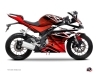 Yamaha R125 Street Bike Mission Graphic Kit Red