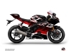 Yamaha R6 Street Bike Mission Graphic Kit Black Red