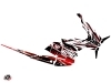 Yamaha SR Viper Snowmobile Mission Graphic Kit Red