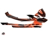 Yamaha VX Jet-Ski Mission Graphic Kit Black Orange