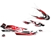 Yamaha VXR-VXS Jet-Ski Mission Graphic Kit Red