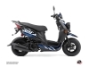 Kit Déco Scooter Mission Yamaha BWS 50 - ZUMA 50F Noir Bleu