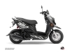 Yamaha ZUMA 50FX Scooter Mission Graphic Kit Black Grey